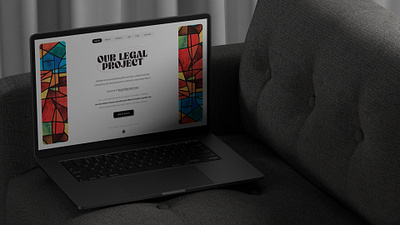 Our Legal Project Collective // Landing Page branding graphic design uxuidesign webdesign