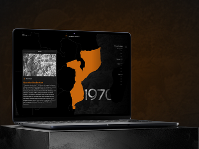 History of Africa Website Design africa history landing page landingpage museum web web design