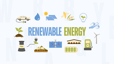 Renewable Energy colors eco energy plant recycle reduce renewable reuse sun