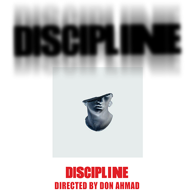 "DISCIPLINE" Alt. Film Promo graphic design