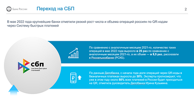 Заглавный слайд для Банка России