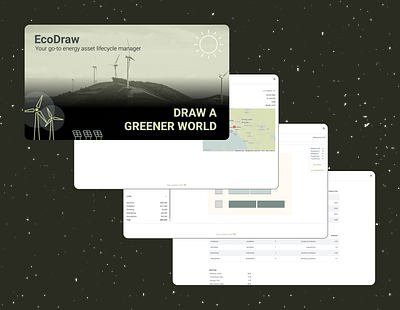 EcoDraw - App Overview batteries branding renewables solar ui ux