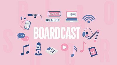 Boardcast audio boardcast colors learn lesson memory podcast record study