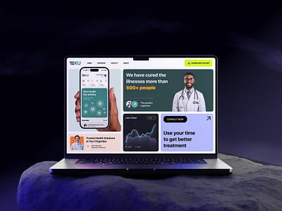 DokterKu - Health Care App figma mobileapp ui ux website