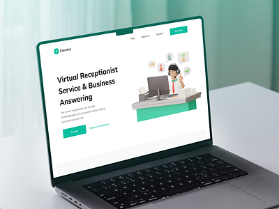 Normaland 2.0 - Customer Service Landing Page (Mockup) 3d business clean company customer experience customer service customer support digital green hero illustration landingpage marketing mockup modern service template ui ux web design