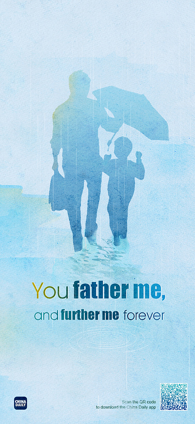 Happy Father's Day_Poster graphic design