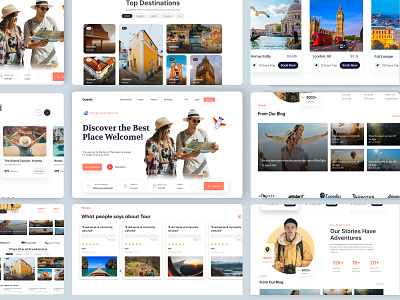 Travel Website Design design landing page travel travel landing page travel website web web design website