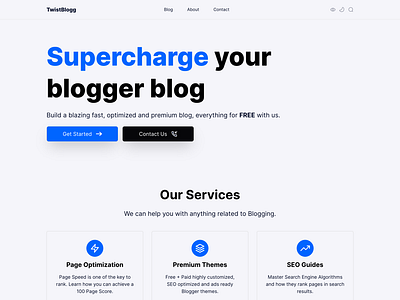 Minimal Bold Blogger Theme Design - Homepage, Blog, Article Page article page blog page blogger bold clean design creative homepage minimalist new design idea simple design typography ui website