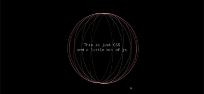 GSAP + CSS 3d Transform Spheres experiment. Not Three.Js! 3d animation animator gsap motion design motion graphics web design web developer wordpress wordpress developer