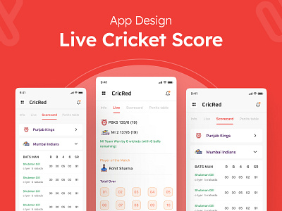 Live Cricket Score App