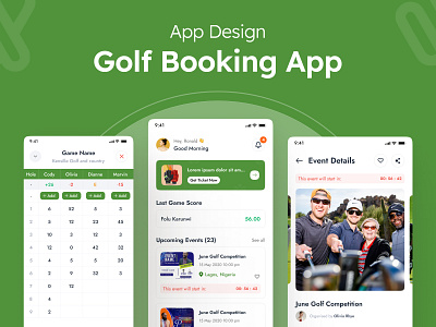 Golf Booking App