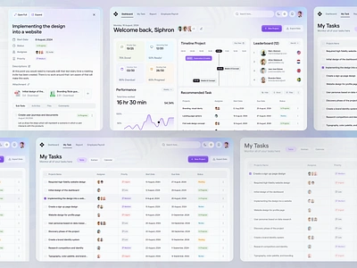 Schedulr Task Management Platform 3d animation app branding design graphic design illustration ios app logo mobile motion graphics ofspace ui ux