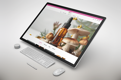 Mecca Botanica ui website websitedesign