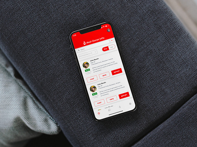 Red Donor | Mobile App mobileapp ui website