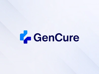 GenCure - Medical Research Logo biomedical biotechnology brand identity branding care gencure logo health insurance healthcare service hospice care hospital logo medical medical device medicine medtech pharmaceutical saas wellness