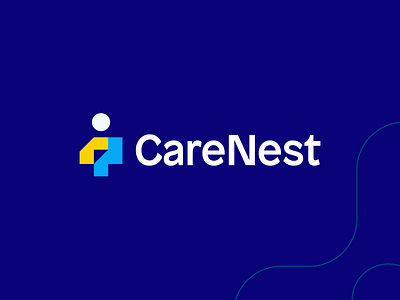 CareNest - Hospice Care Logo biomedical biotechnology brand identity branding care carenest logo health insurance healthcare service hospice care hospital logo medical medical device medicine medtech pharmaceutical saas wellness