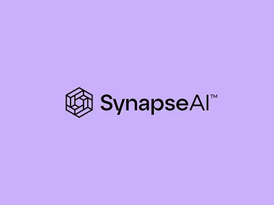 Synapse AI™ 3d abstract logo abstract linear logo abstract logo ai ai company logo aimodules blockchain blockchain logo branding cognitiveai complex logo crypto crypto logo cryptocurrency design hexagon hexagon logo logo neuroai tech logo