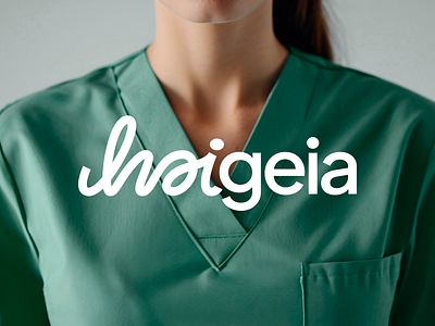 Haigeia - Logo Design branding clinic design graphic design healthcare healthy hospital identity logo medical medicine modern motion graphic visual website