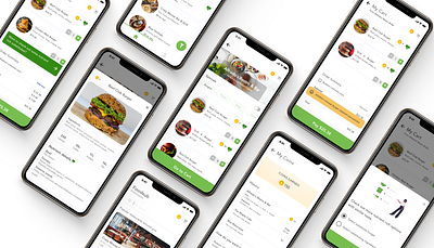 FoodSub - A food ordering mobile application food ui ux