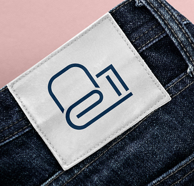 Logo for 'Pilu' branding branding design denim design illustrator jeans logo logo design mockup photoshop vector