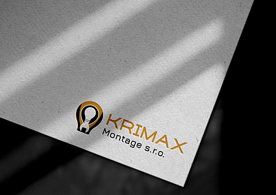 Logo design - KRIMAX Montage s.r.o. branding graphic design logo vector