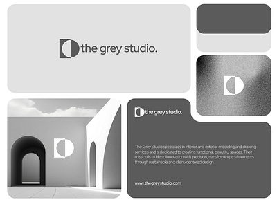 The Grey Studio | Logo brand identity branding graphic design logo logo design