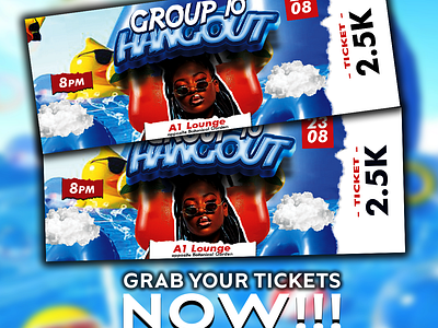 Event Ticket Design. design event ticket graphic