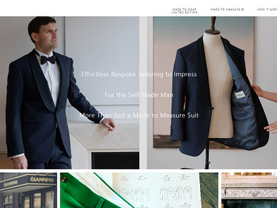 Made to Measure Tuxedo London