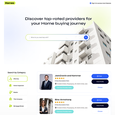 Real estate search page branding design e commerce graphic design illustration landing page property finder property listing property search property search design property uiux real estate real estate landing page real estate ui real estate ux responsive real estate design ui ux website design