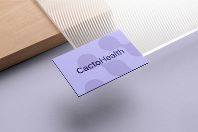 Cacto Health Branding branding design geometric graphic design health logo logo design medtech minimal visualidentity