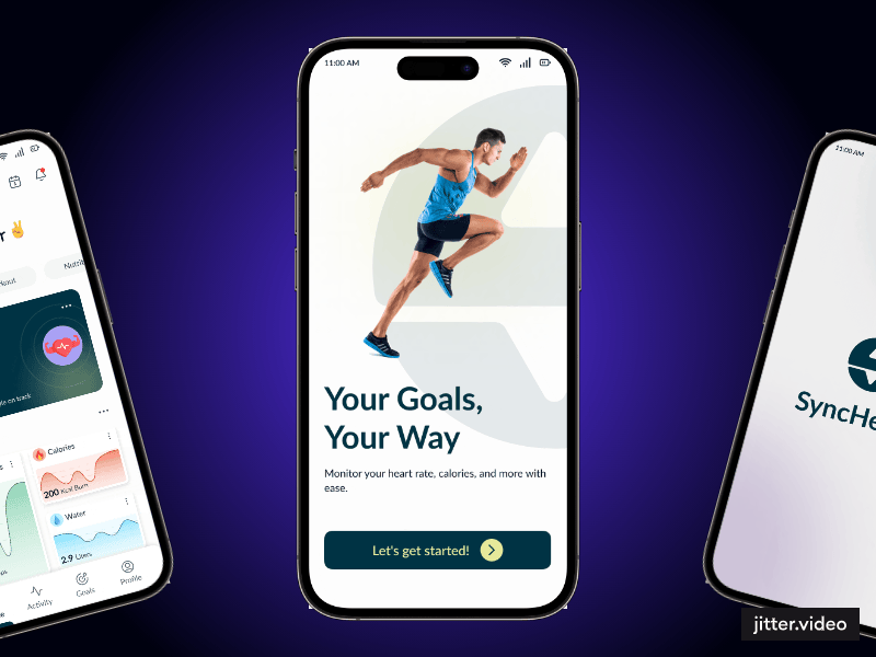 Fitness tracking app app application design figma fitness fitness tracking fitness tracking app health health tracker health tracking app ui ui design uiux