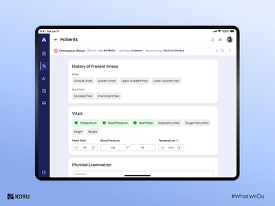 Designing an Efficient Patient Record System digitalhealth ehrdesign healthcaredesign healthcaresoftware healthcareux healthtech healthtechinnovation healthtechui medicaldashboard medicalui medicalux patientdata patientmanagement responsivedesign uiforhealthcare usercentereddesign ux