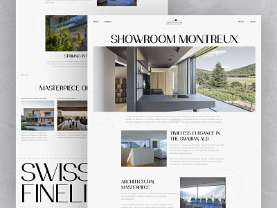 SFL - Modern Window Architecture Company Website - News Page architecture blog branding case study clean company profile interior landing page luxury minimalist modern news ui ux web design web designer website website design website designer window company