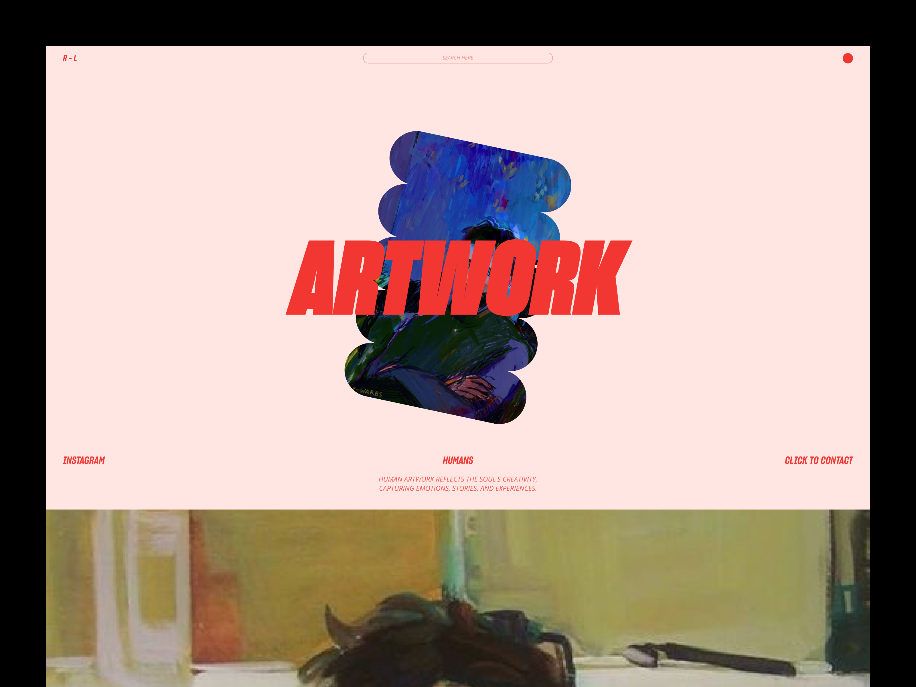 UI/UX For Artwork - Artist Website art exhibition ui art landing page art portfolio design art store ui artist portfolio artist website concept artwork website clean art ui contemporary art ui creative portfolio design creative showcase digital art gallery illustration portfolio minimalist portfolio modern artist ui online art showcase personal art website ui for artists visual art design web design for artists