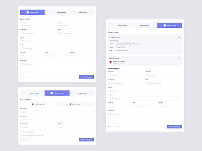 Payment Method UI Design checkout design fintech payment paymentmethod uidesign uiux web webdesign