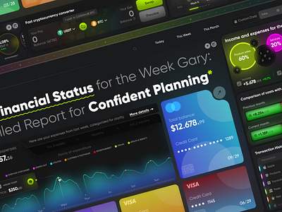 "Profit Pilot" Saas Finance Dashboard crypto crypto wallet dashboard finance finance app finance platform saas app ui uiux user interface ux wallet app web app
