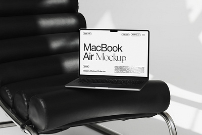 MacBook Air Mockup branding design download editable graphic design laptop macbook macbook mockup mock up mock ups mockup mockups packaging photoshop psd template ui ux web design