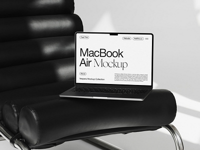 MacBook Air Mockup branding design download editable graphic design laptop macbook macbook mockup mock up mock ups mockup mockups packaging photoshop psd template ui ux web design