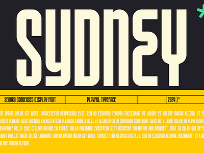 Sydney branding design font graphic design inumocca lettering logo logotype typeface typography