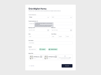 Product Information Form design form page ui uiux ux website website design