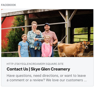 SEO - Skye Glen Creamery digital marketing search engine optimization seo