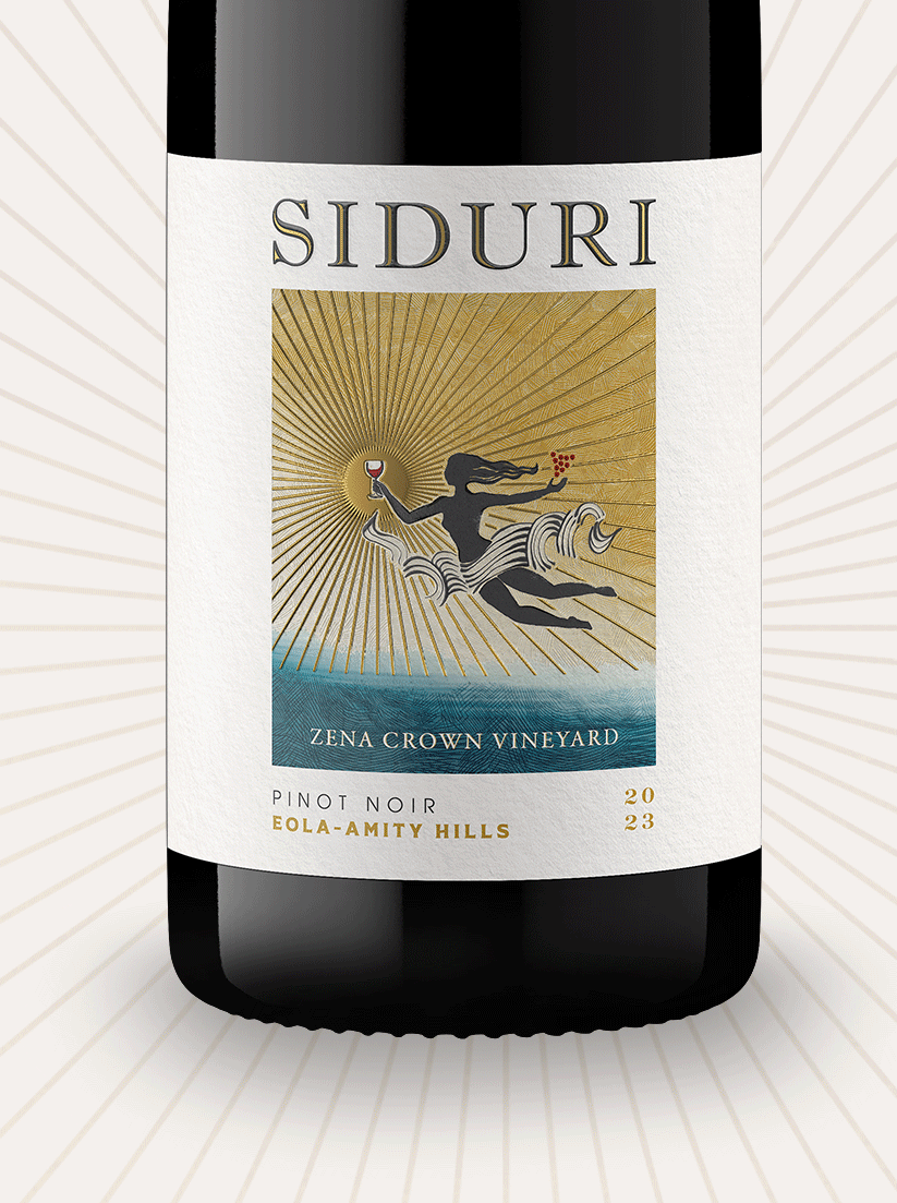 Siduri Wine Packaging branding illustration packaging wine label design wine packaging