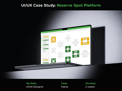 Case Study - Reserve Spot Platform booking case study dashboard platform reservation ui design uiux ux design