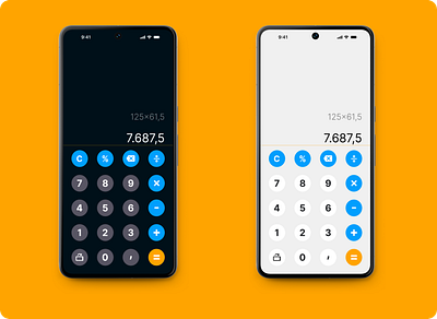 #DailyUI Challenge 004 - Calculator 004 calculator dailyui design ui ux