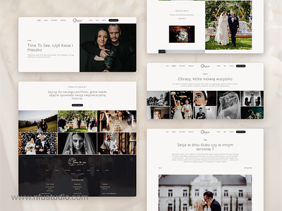 Time To See - selected sections blog design footer gallery hero landing page layout llight theme love photographer photography proposal web web design webdesign website wedding