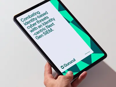 Gurucul Rebrand + Case Study agency brand identity brand pattern branding clean cyber cyber security design identity jared granger logo logo design logo mark mark pattern rebrand simple startup symbol