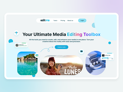 Online editor hero section design design editor figma hero onlineeditor png ui ux website