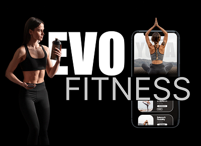 EVOFitness Case Study app casestudy figma fitness ui ux