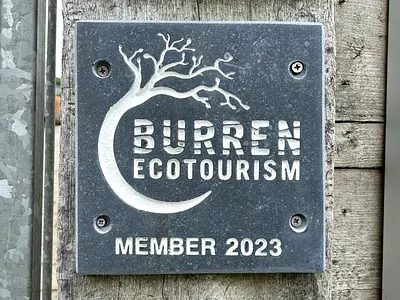 Burren Ecotourism Logo brand brand identity branding graphic design ireland logo tourism