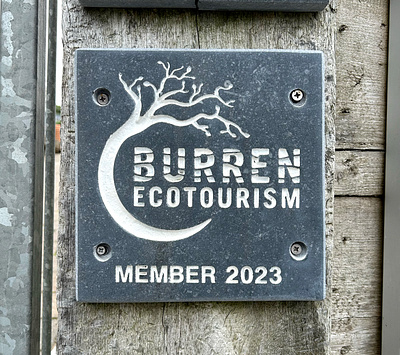 Burren Ecotourism Logo brand brand identity branding graphic design ireland logo tourism